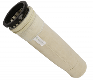 High temperature fiberglass filter bag